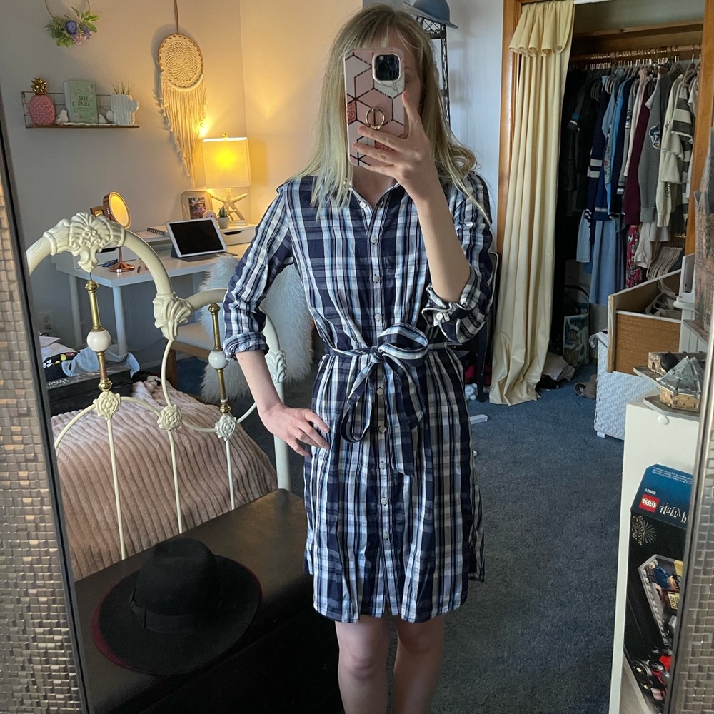 Draper James Checkered Dress size 0